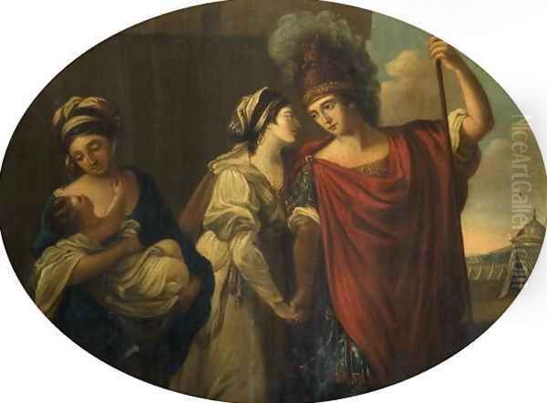 Decorative Panel Oil Painting by Angelica Kauffmann