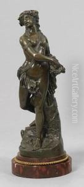 Bacchantin Oil Painting by Clodion