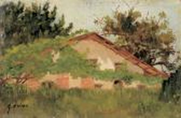 Casolare Oil Painting by Giovanni Colmo