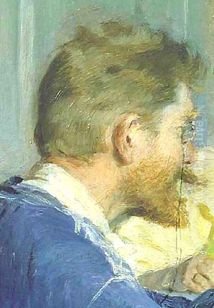Autorretrato del pintor Oil Painting by Peder Severin Kroyer