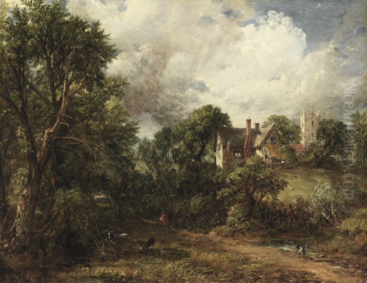 The Glebe Farm Oil Painting by John Constable