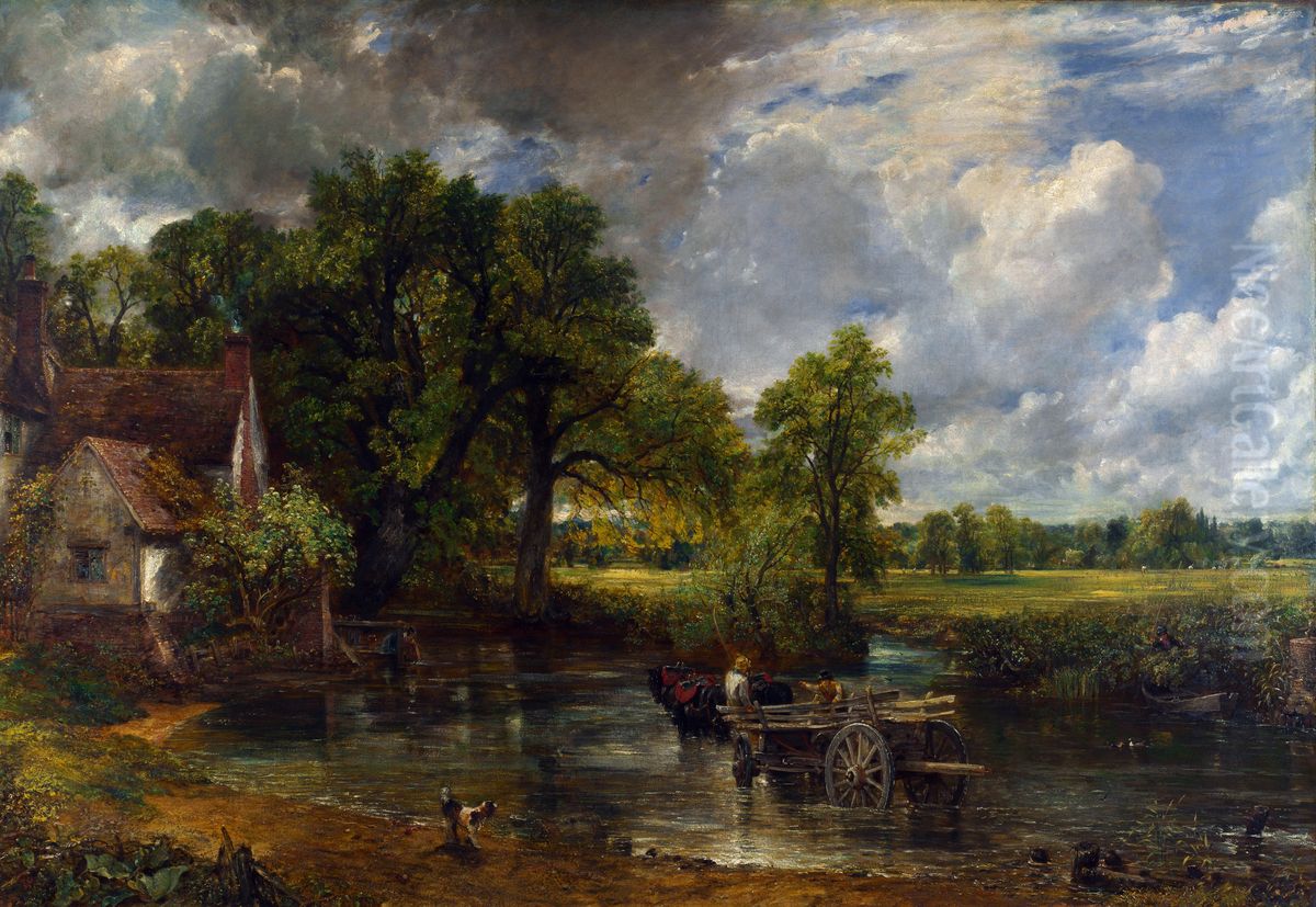 The Hay Wain Oil Painting by John Constable