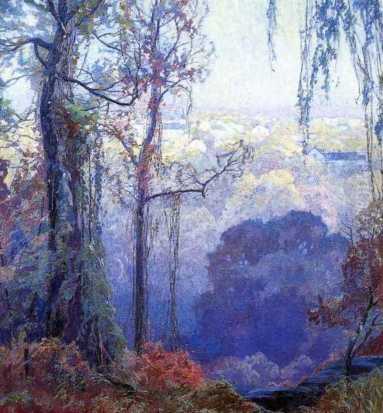 The Mystic Spell Oil Painting by Carl Rudolph Krafft