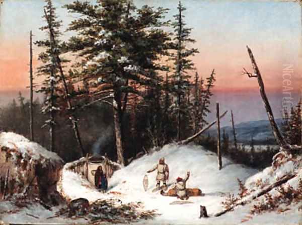 Untitled Oil Painting by Cornelius David Krieghoff