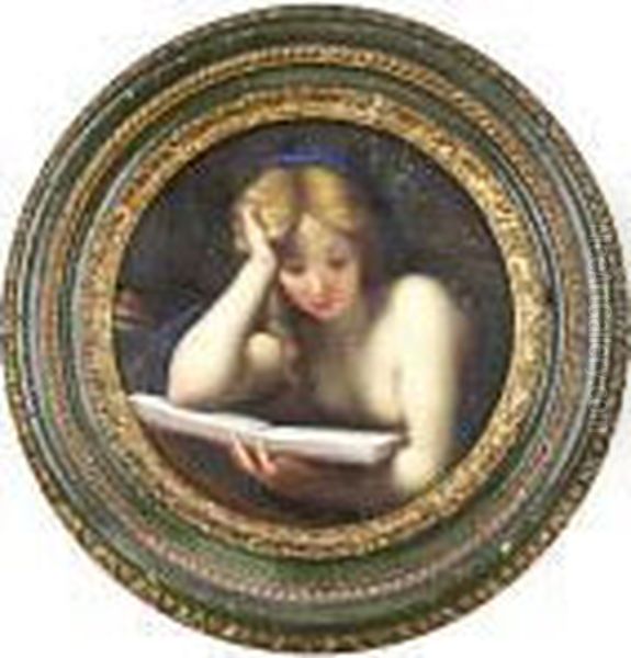 The Penitent Magdalen Oil Painting by Antonio Allegri da Correggio