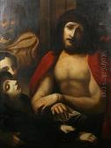 Ecce Homo Oil Painting by Antonio Allegri da Correggio