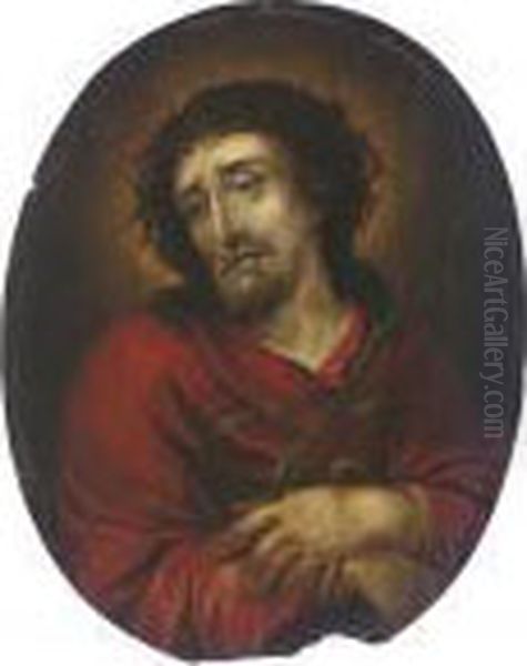 Ecce Homo Oil Painting by Antonio Allegri da Correggio