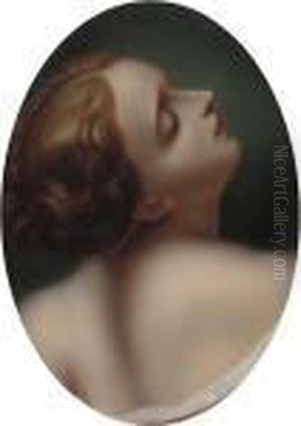 Io Oil Painting by Antonio Allegri da Correggio