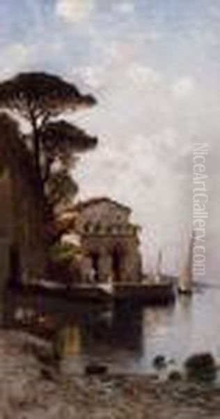 Luci Ed Ombre Oil Painting by Hermann David Solomon Corrodi