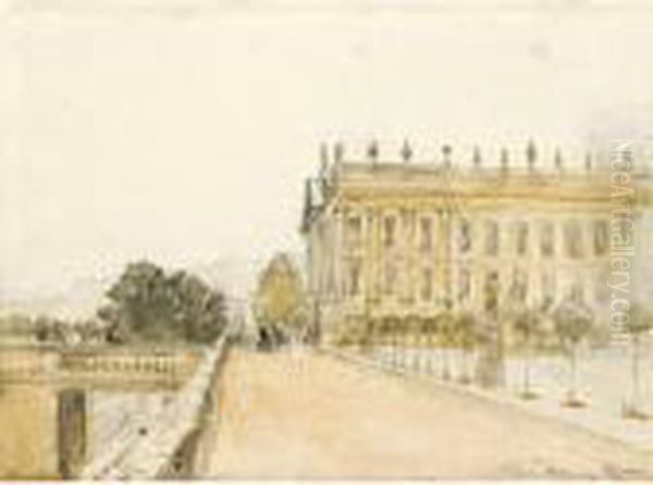 Various Properties
 

 
 
 

 
 Chatsworth House, Derbyshire Oil Painting by David I Cox