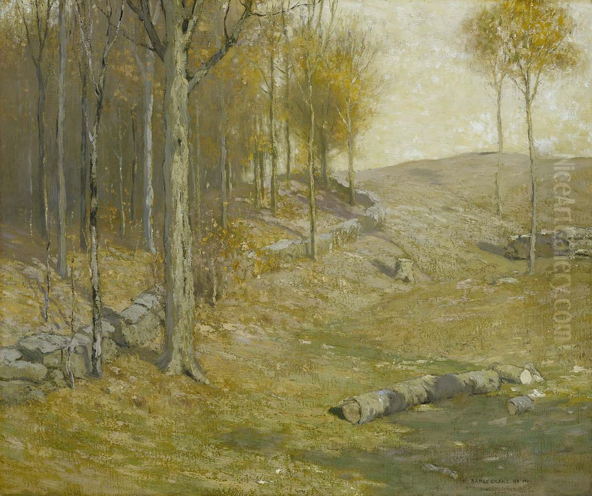 Autumn Oil Painting by Bruce Crane