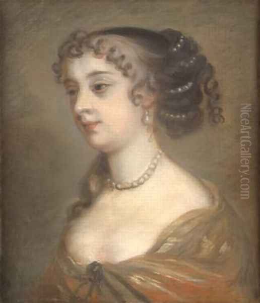 Barbara Villiers Countess of Castlemaine Oil Painting by Sir Peter Lely
