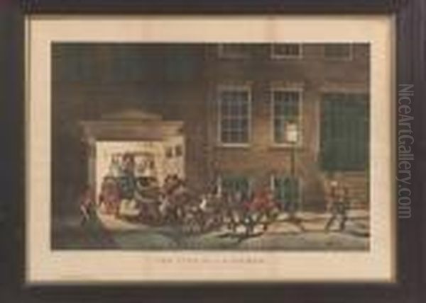 Start Her Livelyboys Oil Painting by Currier