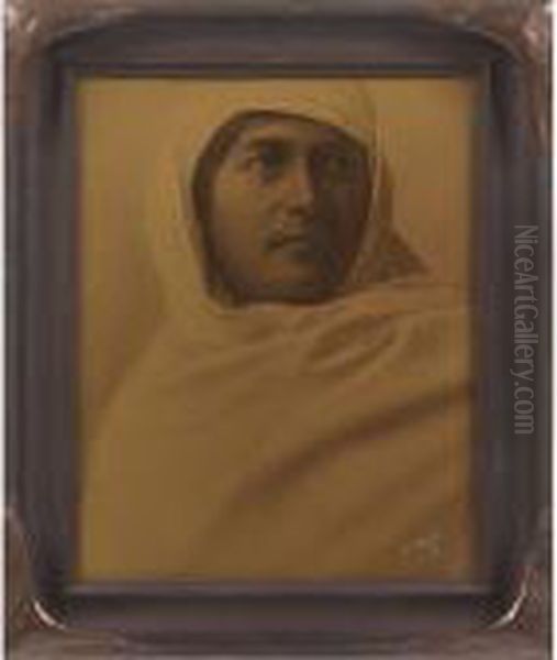 Tapa Oil Painting by Edward Sherrif Curtis