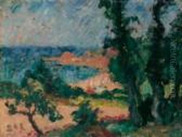Paysage Du Midi Oil Painting by Georges dEspagnat