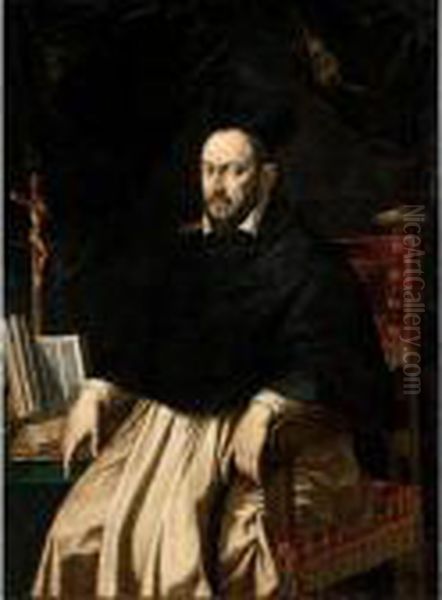 Ritratto Di Un Personaggio Dell'ordine Domenicano Oil Painting by Leandro Bassano