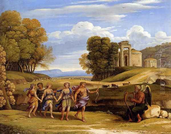 The Dance Of The Seasons Oil Painting by Claude Lorrain (Claude Gellee)