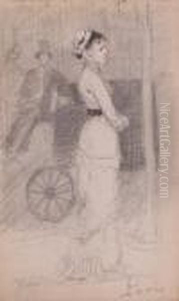 Untitled Oil Painting by Hans Dahl