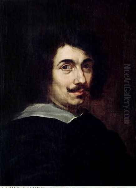 Self Portrait Oil Painting by Claude Lorrain (Claude Gellee)