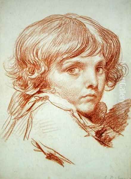 Portrait of a Young Boy Oil Painting by Claude Lorrain (Claude Gellee)