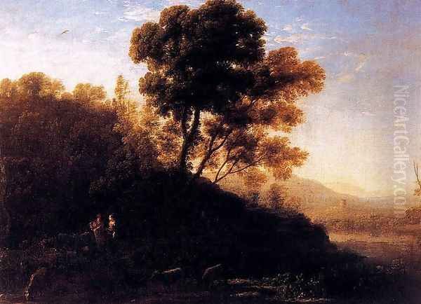 The herd's output Oil Painting by Claude Lorrain (Claude Gellee)
