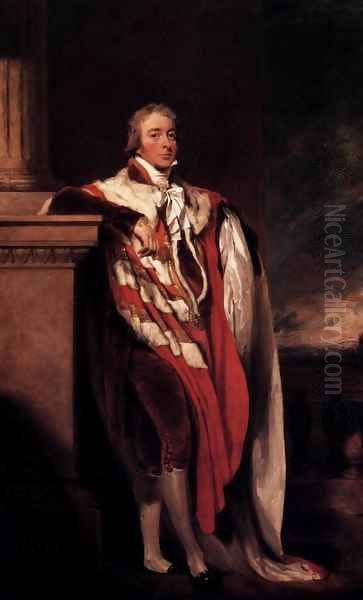 John Fane, Tenth Count of Westmorland 2 Oil Painting by Sir Thomas Lawrence
