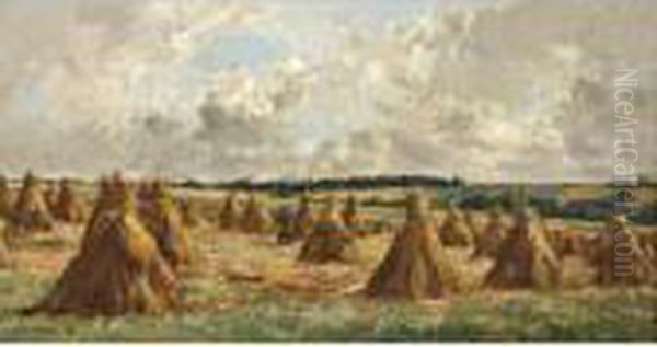 Les Noyettes Oil Painting by Pierre-Emmanuel Damoye