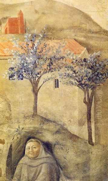 Confirmation of the Carmelite Rule (detail) 2 Oil Painting by Filippino Lippi