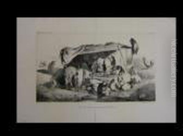 Quelle Sale Representation, Mon Dieu! Oil Painting by Honore Daumier