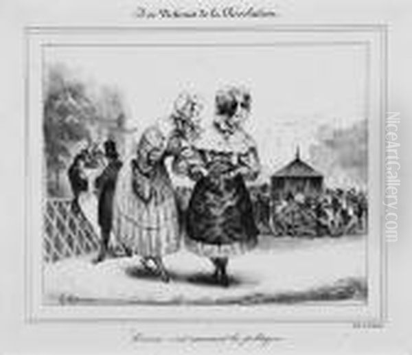 Des Victimes Dela Revolution Oil Painting by Honore Daumier