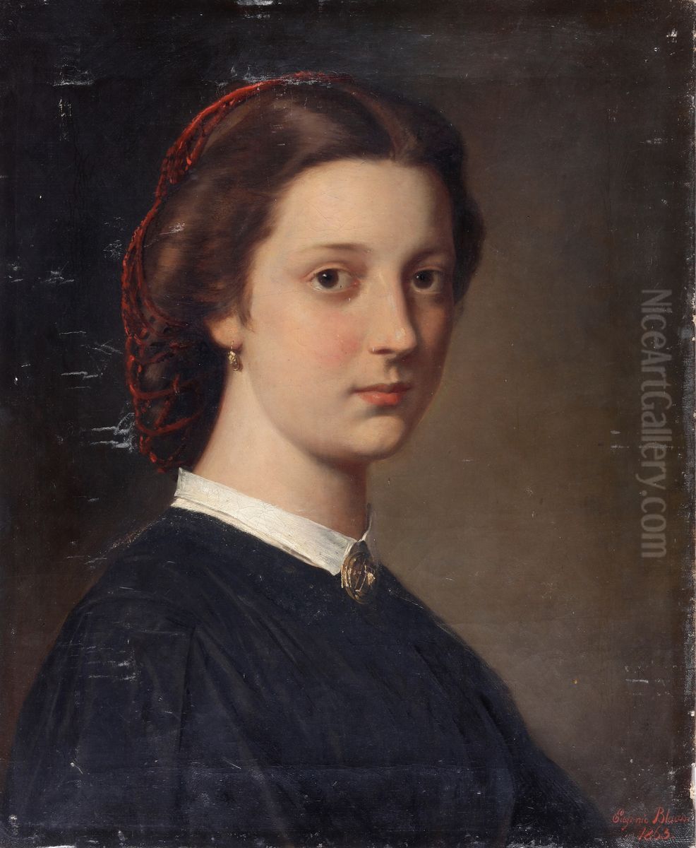 Ritratto Femminile Oil Painting by Eugene de Blaas