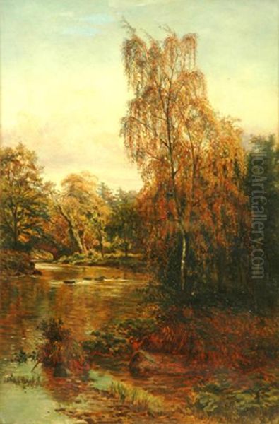 Landscape Oil Painting by Alfred Fontville De Breanski