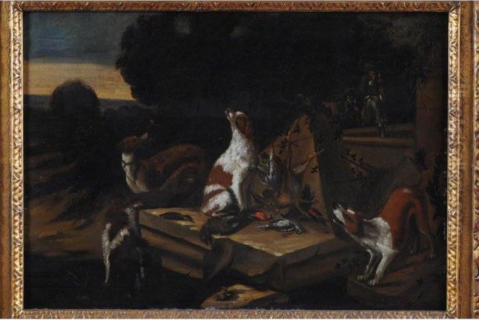 Trophee De Chasse Oil Painting by Adriaen de Gryef