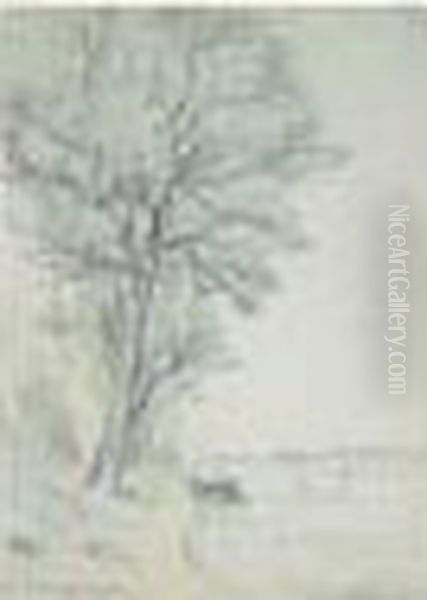 Ile De La Grande Jatte Oil Painting by Emmanuel De La Villeon