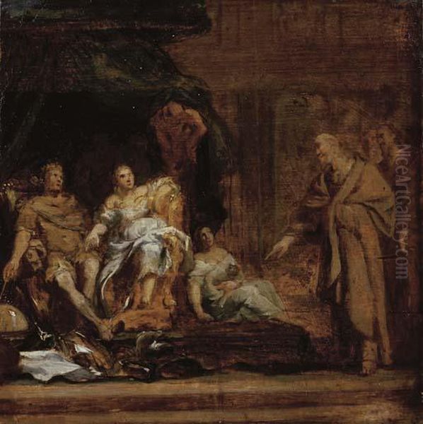 A Historical Scene Oil Painting by Gerard de Lairesse