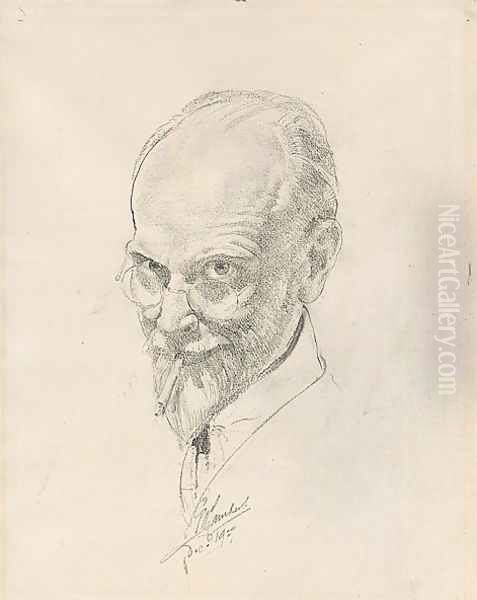 Self-portrait Oil Painting by George Lambert