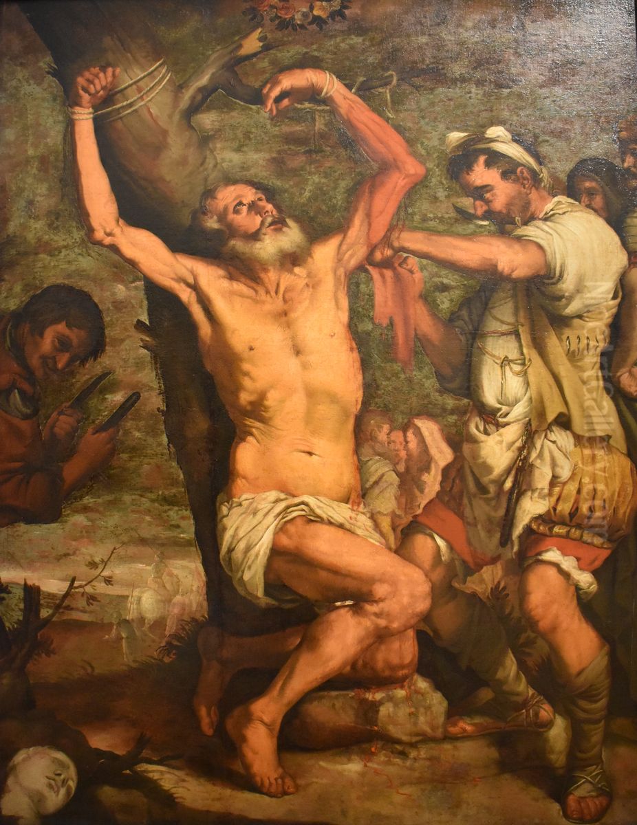 Le Martyre De Saint Barthelemy Oil Painting by Jusepe de Ribera