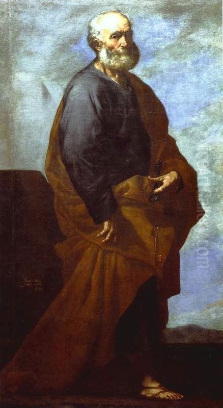 San Pedro Oil Painting by Jusepe de Ribera