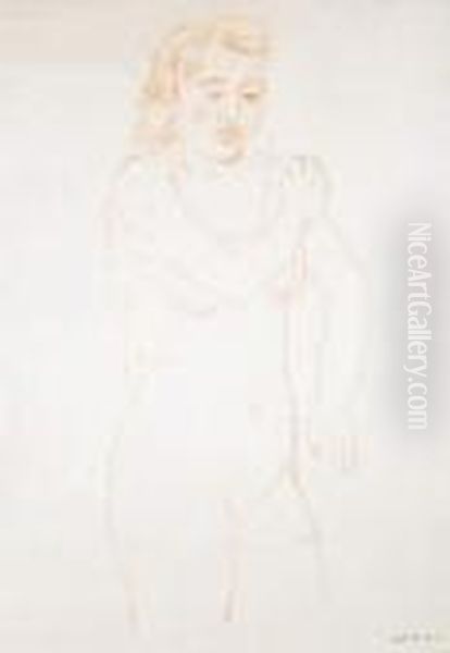 Naakt Oil Painting by Gustave De Smet