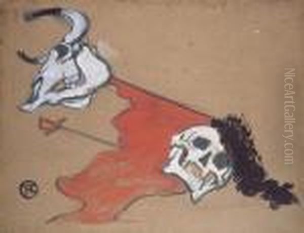 La Tauromachie
Signe Oil Painting by Henri De Toulouse-Lautrec