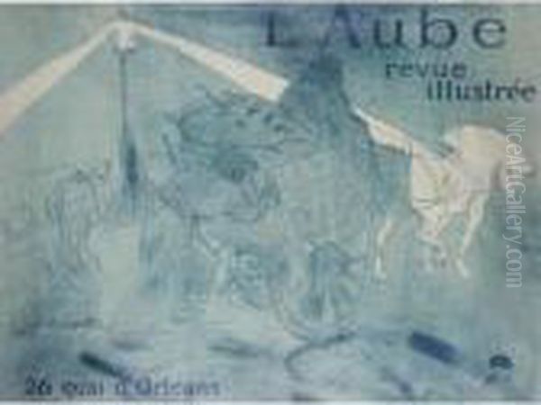 L'aube (delteil 363, Adhemar 220, Wittrock P23) Oil Painting by Henri De Toulouse-Lautrec