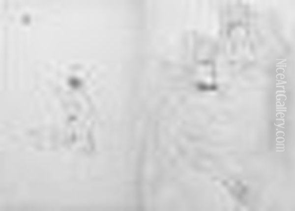 Couverture Pour 'l'exemple De 
Ninon De Lenclos Amoureuse' (d. 230; A. 273; W. 288; Adr. 292) Oil Painting by Henri De Toulouse-Lautrec