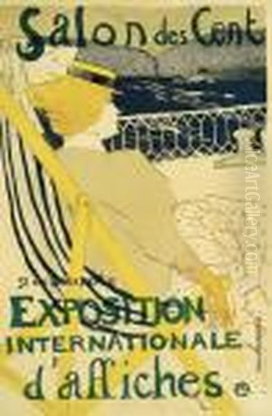 Toulouse-lautrec
La Passagre Du 54--promenade En Yacht Oil Painting by Henri De Toulouse-Lautrec