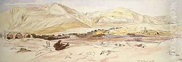 Jericho Oil Painting by Edward Lear
