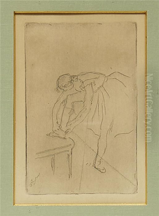 Delteil No. 36 Oil Painting by Edgar Degas