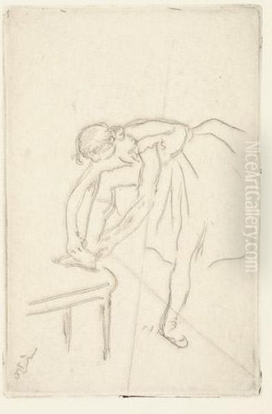 Untitled Oil Painting by Edgar Degas