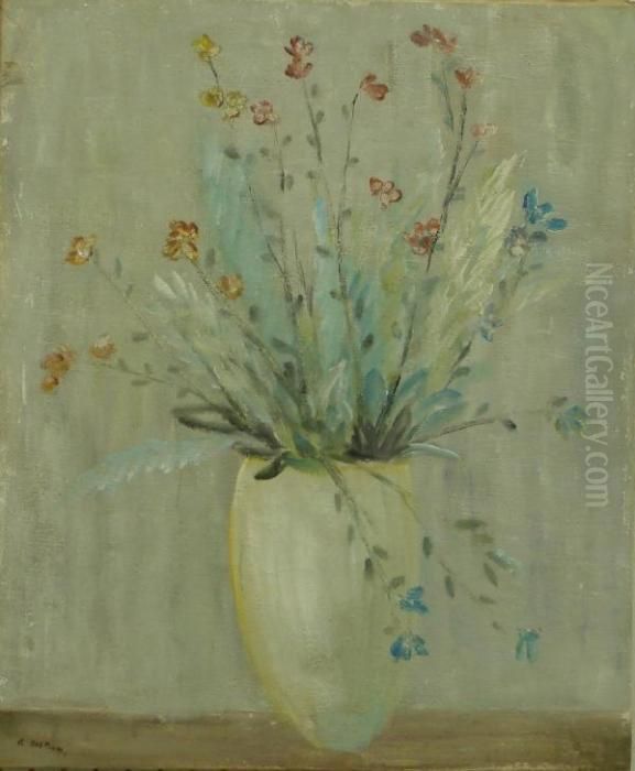 Fiori Di Campo Oil Painting by Angelo Del Bon