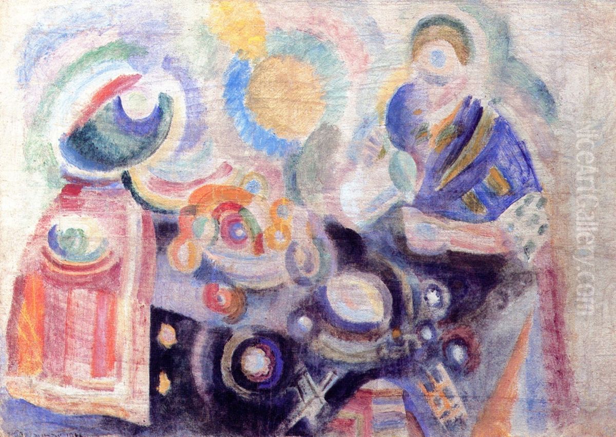 La Verseuse Oil Painting by Robert Delaunay