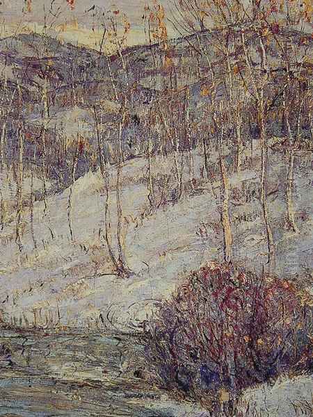 Blue Stream No. 2 Oil Painting by Ernest Lawson