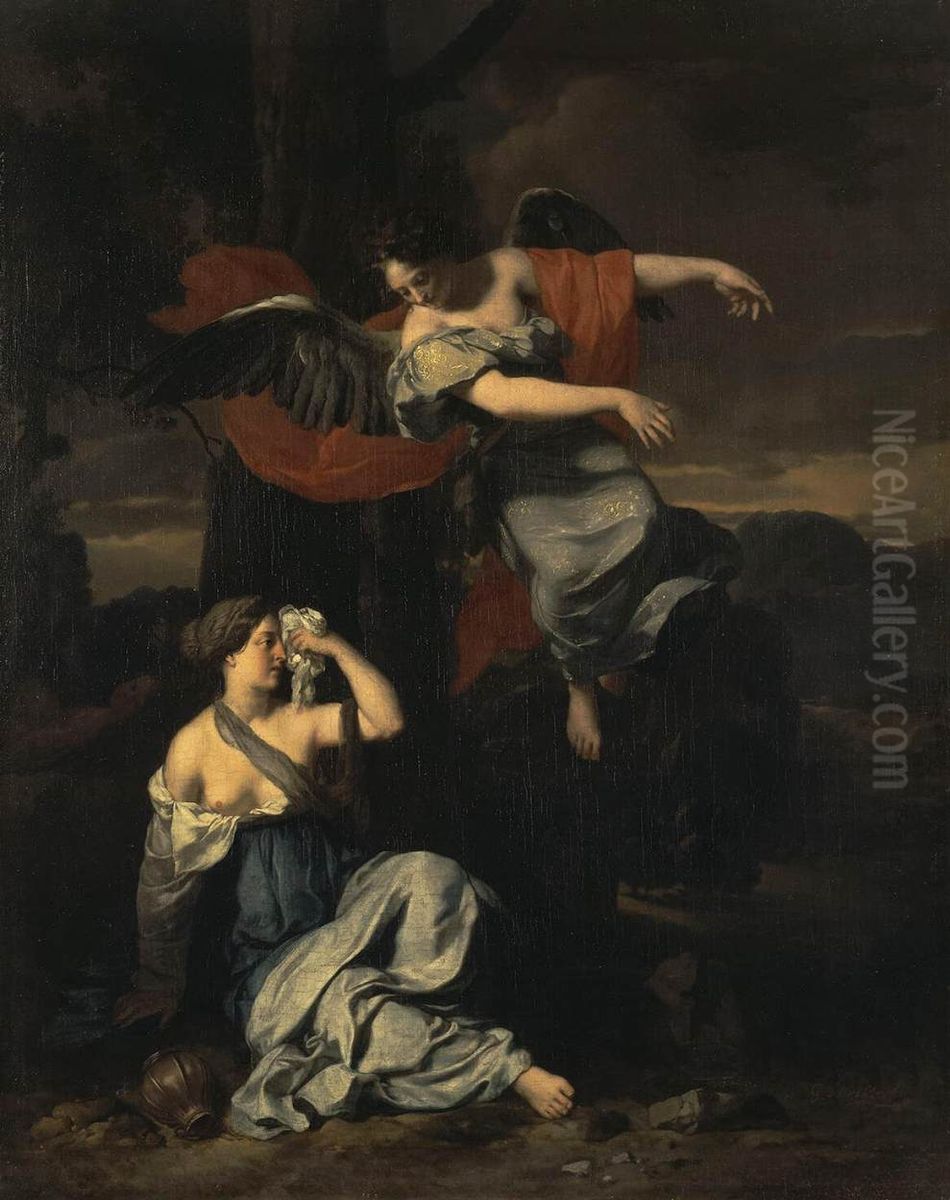 Hagar in the Desert Oil Painting by Gerard de Lairesse